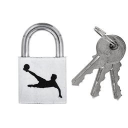 HP03 - Funky Padlock Iron